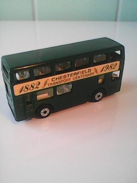 Vintage Matchbox London Bus AFHALING LEES BESCHRIJVING, Hobby en Vrije tijd, Ophalen, Gebruikt, Bus of Vrachtwagen, Matchbox