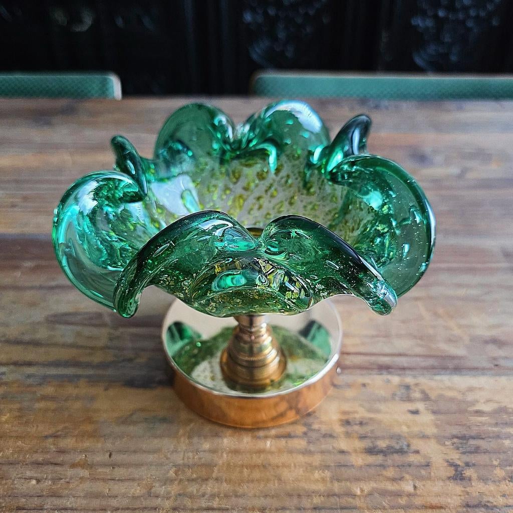 Lampe murale vintage en verre de Murano., Enlèvement ou Envoi