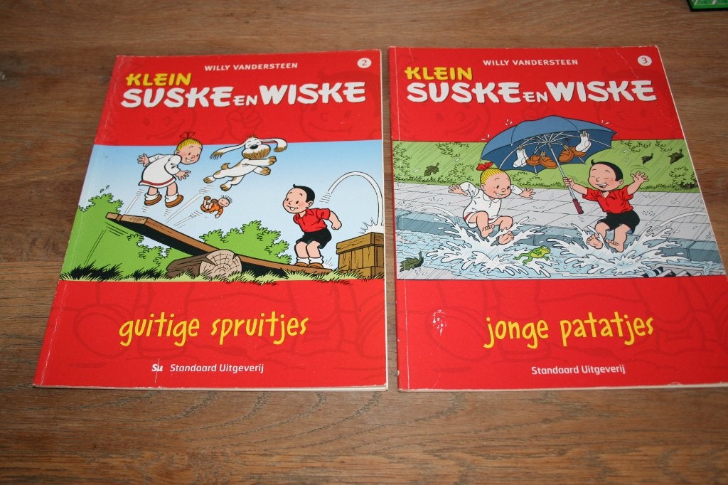 strips Klein Suske en Wiske, Plusieurs BD, Enlèvement ou Envoi, Utilisé, Willy vandersteen