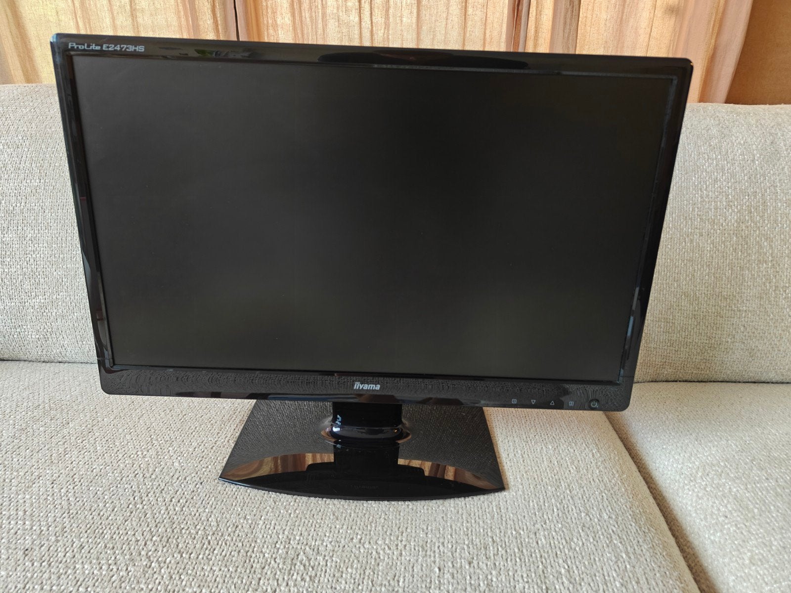 Iiyama Prolite E2473HS, Computers en Software, Monitoren, Ophalen, DVI, Gebruikt, 23,6