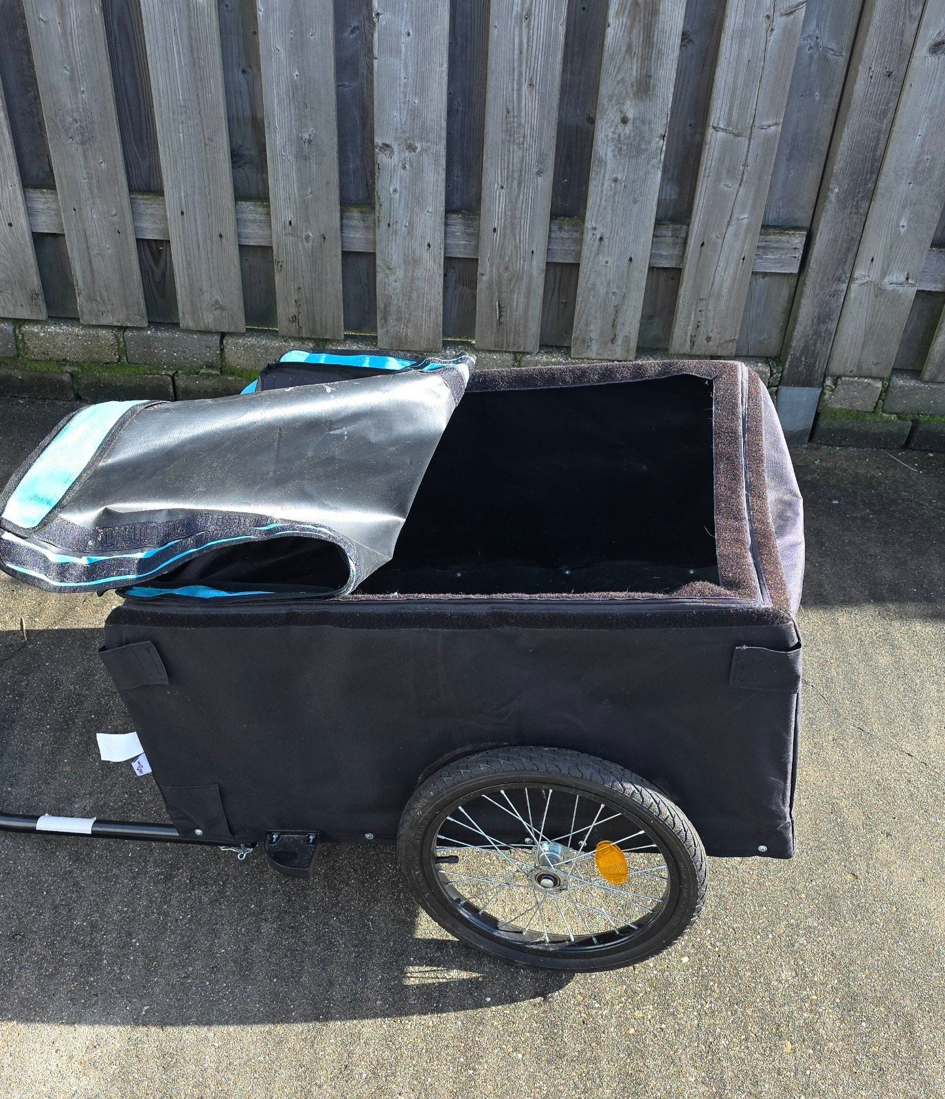mooie fietskar - nette staat, Enlèvement, Utilisé, Remorque à bagages