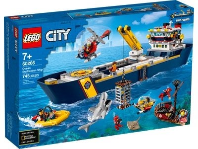 Navire de recherche océanographique LEGO 60266 City - Nouvea, Enfants & Bébés, Neuf, City, Enlèvement ou Envoi, Lego