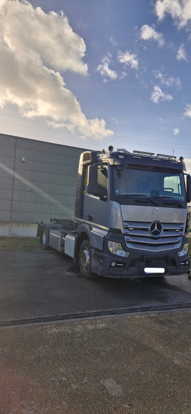 Mercedes Actros mp4 2016 sistem container  Euro 6, Autos, Camions, Particulier, Enlèvement