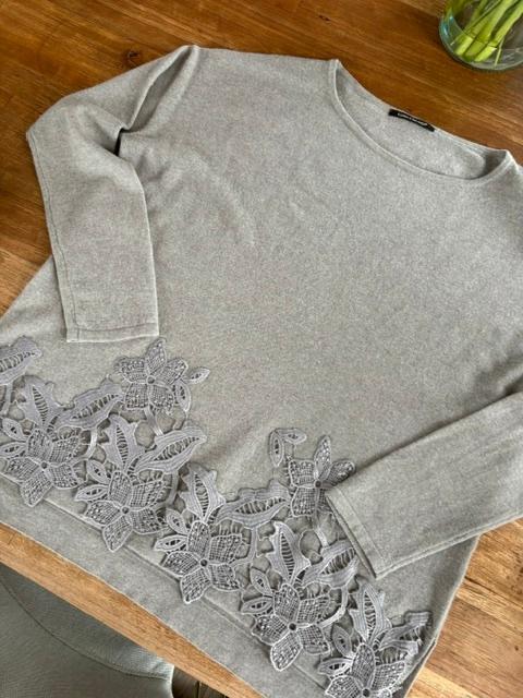 Trui Luisa Cerano maat 40, Kleding | Dames, Truien en Vesten, Bruin, Maat 42/44 (L), Ophalen of Verzenden, Zo goed als nieuw
