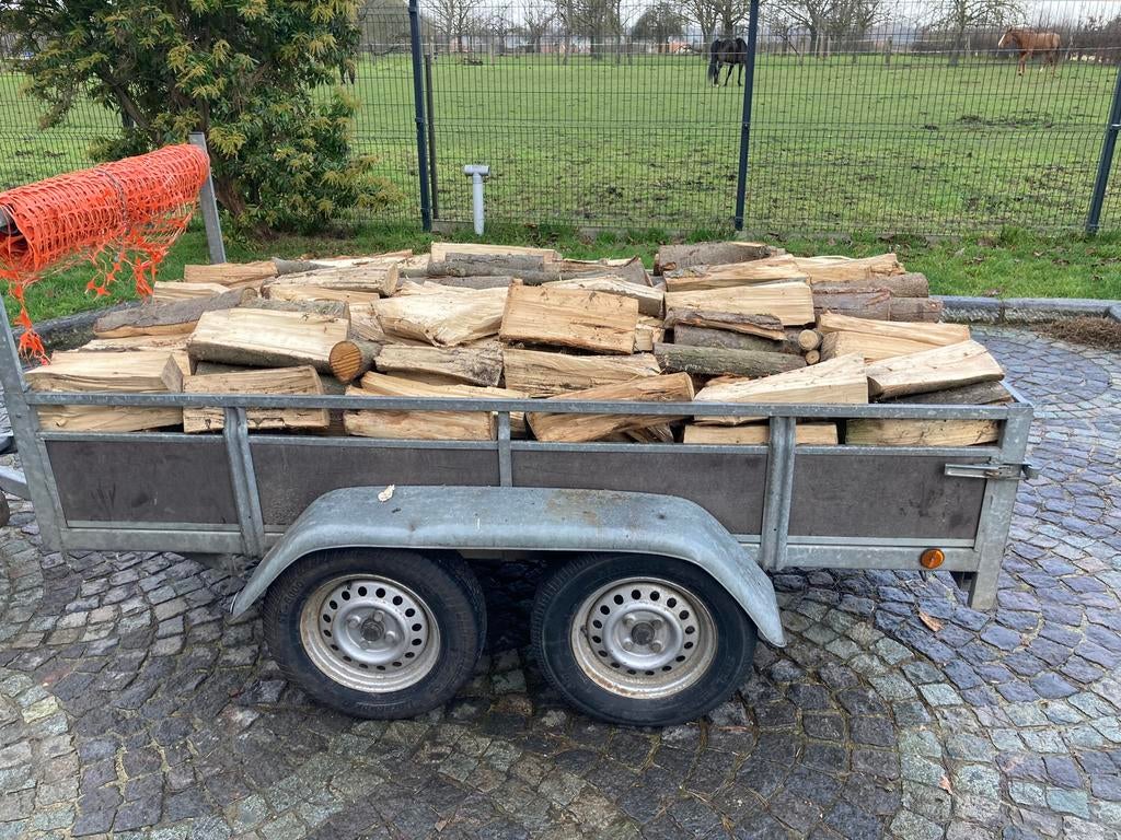 Droog brandhout thuis geleverd, Tuin en Terras, Brandhout, Ophalen