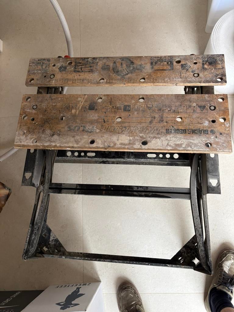 Black + decker Workmate plus, Ophalen, Zo goed als nieuw