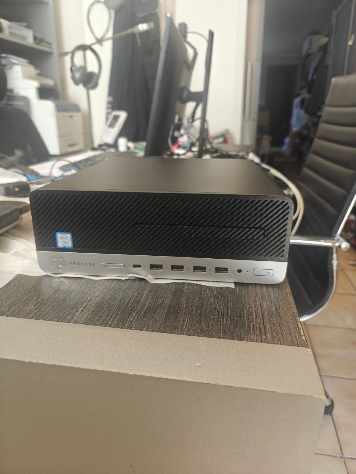 hp.prodesk 600 g3 SFF 8gb/256ssd windows 11 pro, Ophalen, 8 GB, HP, SSD