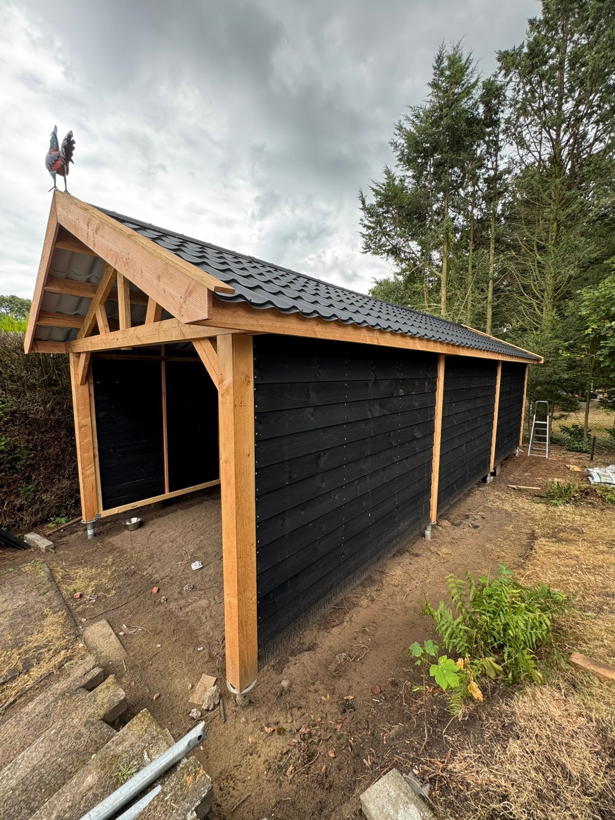 Professionele montage van houten garages, tuinhuizen, Jardin & Terrasse, Abris de jardin, Enlèvement, Comme neuf, Bois, Abri de jardin