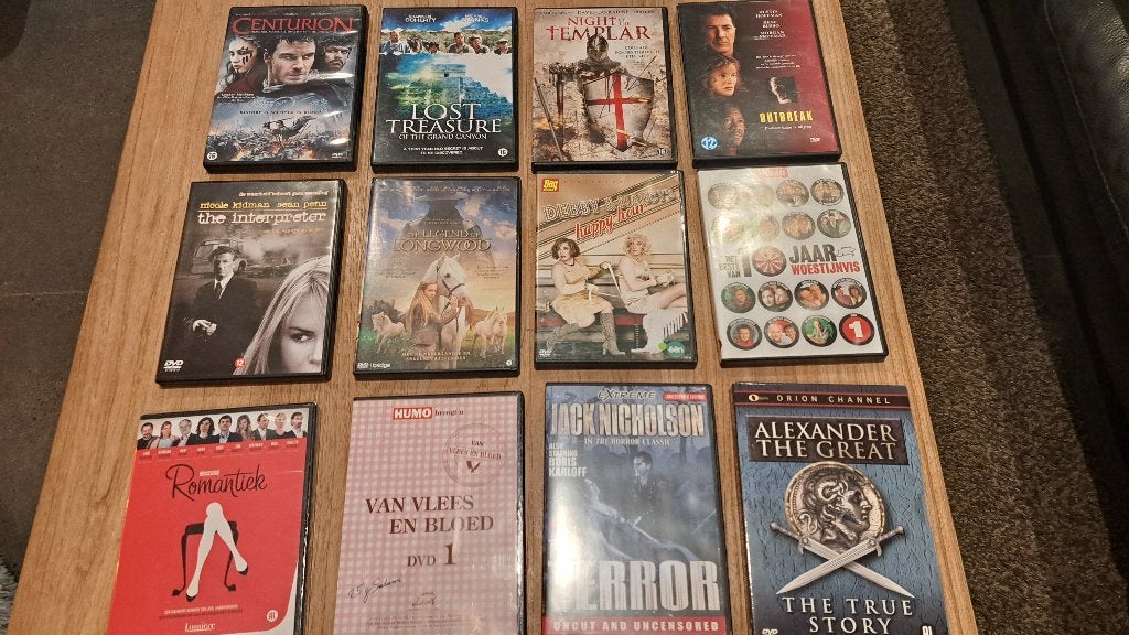DVD’s allerlei in 1 pakket 40+3 (gratis), CD & DVD, DVD | Autres DVD, Comme neuf, Enlèvement