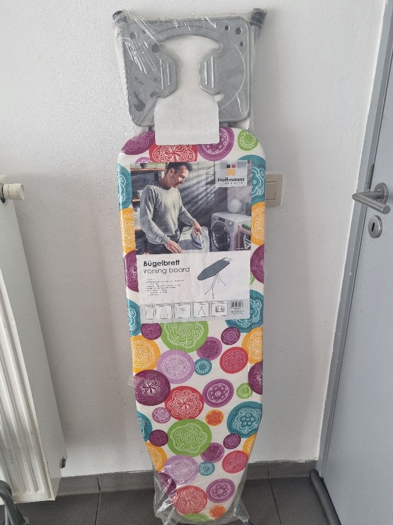 Hoffmanns Strijkplank - Nieuw in verpakking, Ophalen, Minder dan 50 cm, Groen, 100 tot 150 cm