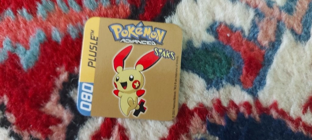 jouet magnétique Pokemon Sticks Plusle de 2003, Enlèvement ou Envoi, Neuf