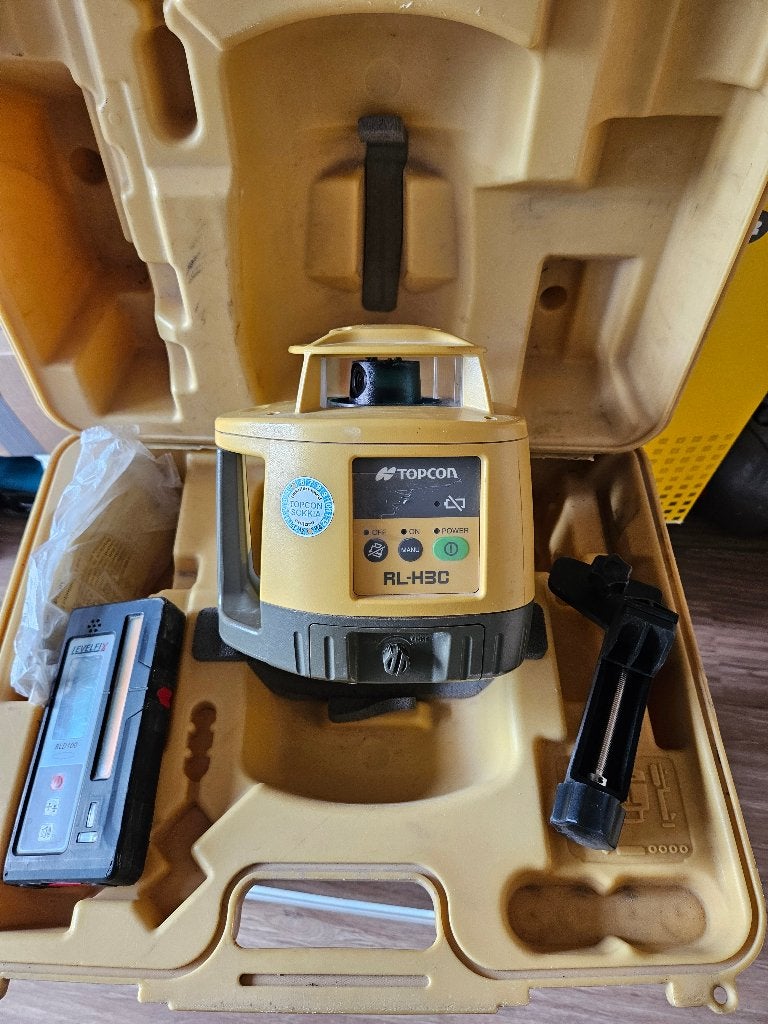 Laser de construction autonivelant Topçon RL-H3C, Enlèvement ou Envoi, Utilisé, Lumière