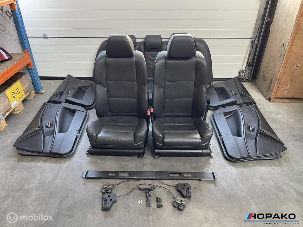 Lederen sport interieur BMW 5 serie E60 zwart | elektrisch, Auto-onderdelen, Gebruikt, Einsteinlaan 5 rijswijk, Bmw, Ophalen of Verzenden