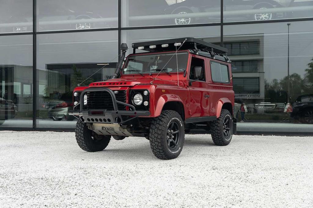 Land Rover Defender 90 Td4 Very nice condition, lot's of acc, Auto's, 90 kW, Euro 5, Gebruikt, Zwart