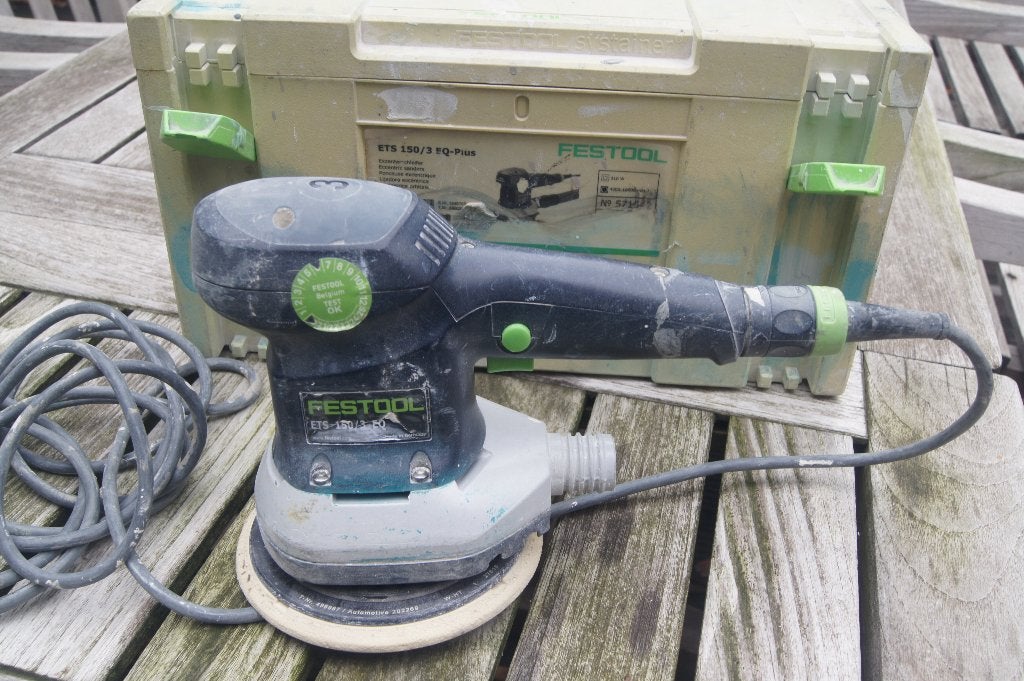 Festool ETS 150/3 EQ Excenterschuurmachine- 310W - 150mm, Enlèvement ou Envoi, Utilisé, Moins de 600 watts, Ponceuse circulaire