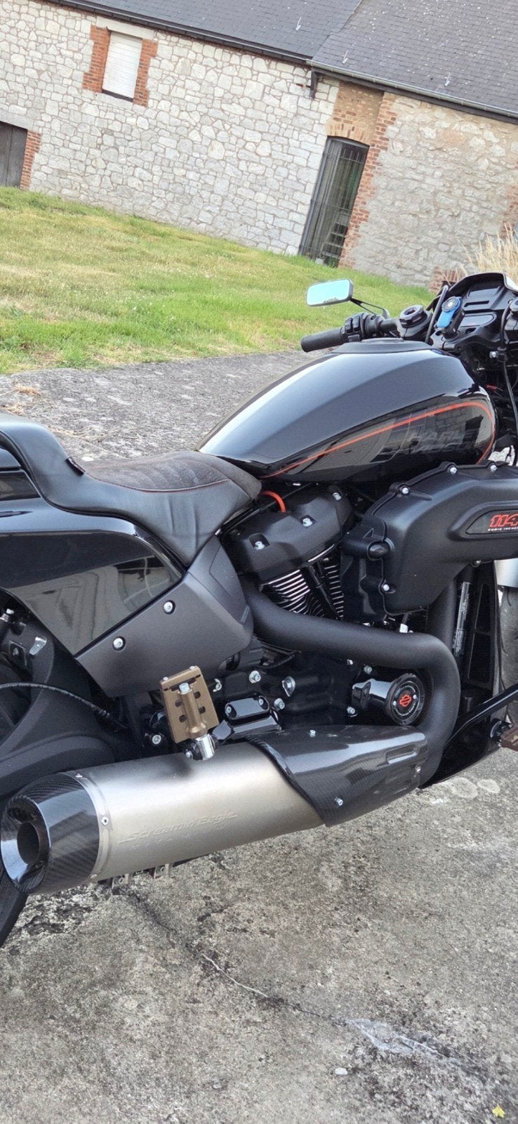 échappement creaming eagle softail