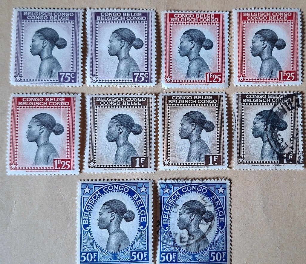 Timbres rares Belgique Congo Belge 14, Envoi