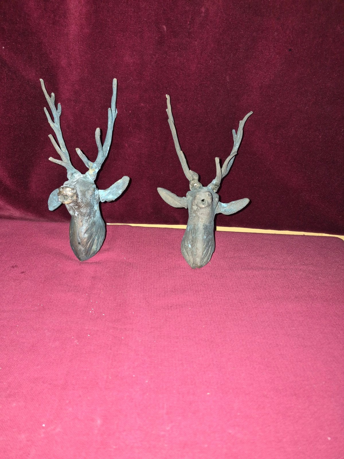 Herten kopjes bronzen herten kopjes decoratie, Verzenden