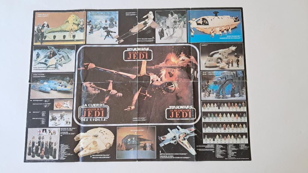 Star Wars vintage  Lot 76 Poster Tri-Logo, Verzamelen, Star Wars, Ophalen of Verzenden, Gebruikt, Boek of Poster