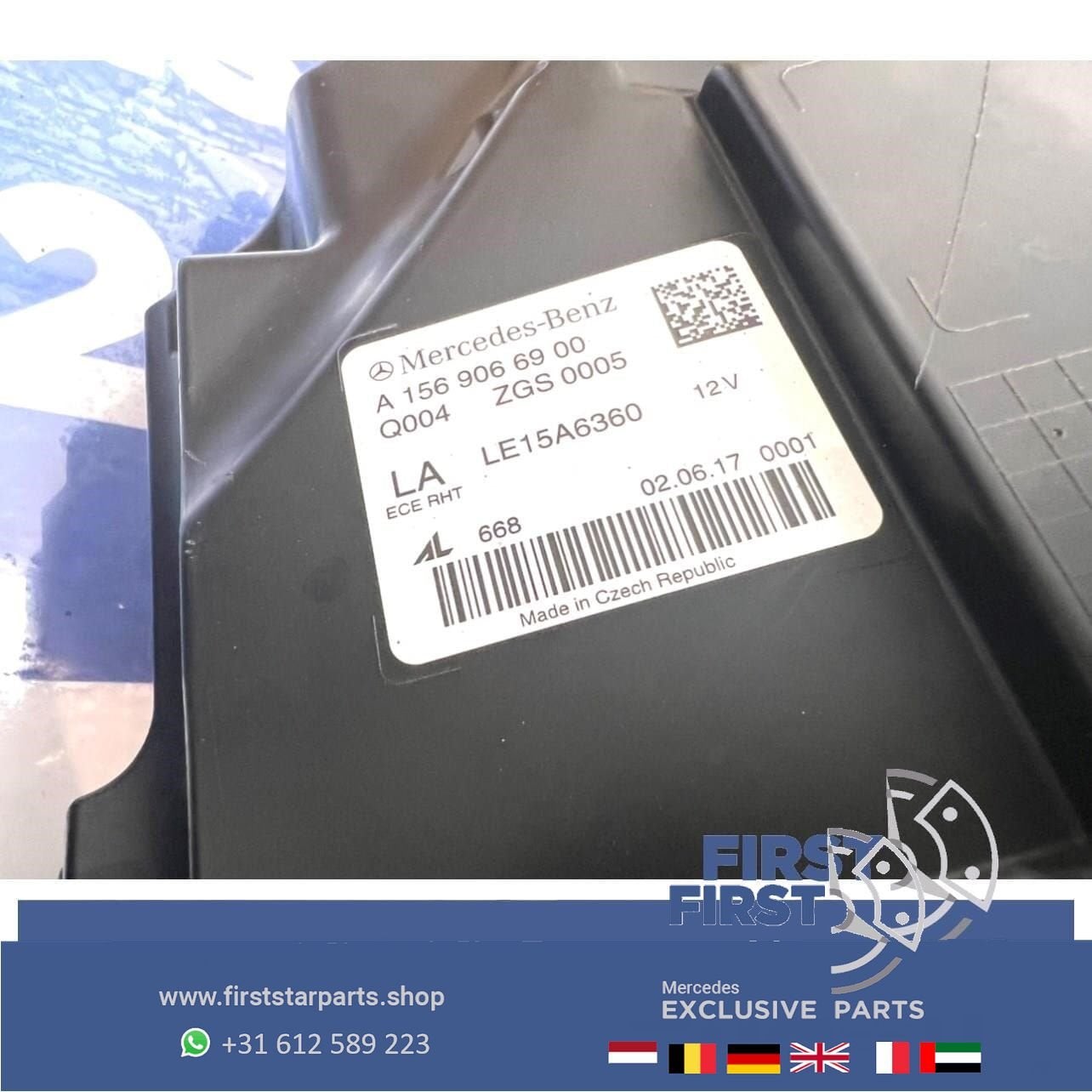 W156 X156 GLA FACELIFT LED KOPLAMP LINKS High Performance LI, Utilisé, -, -, Enlèvement ou Envoi
