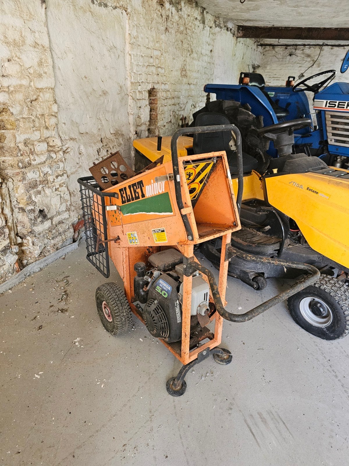 Eliet minor op benzine, Tuin en Terras, Ophalen, Benzine
