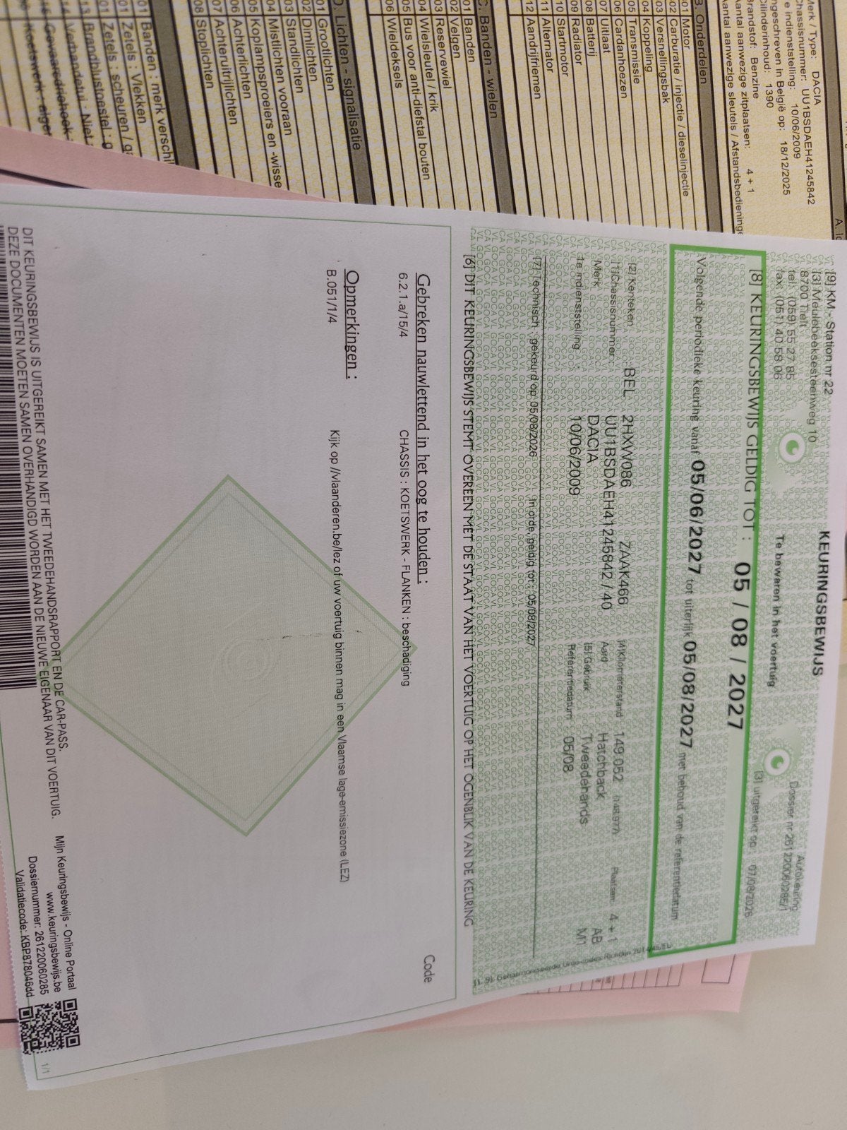 Dacia Sandero benzine ((gekeurd)), Autos, Dacia, Achat, Particulier, Sandero, Essence