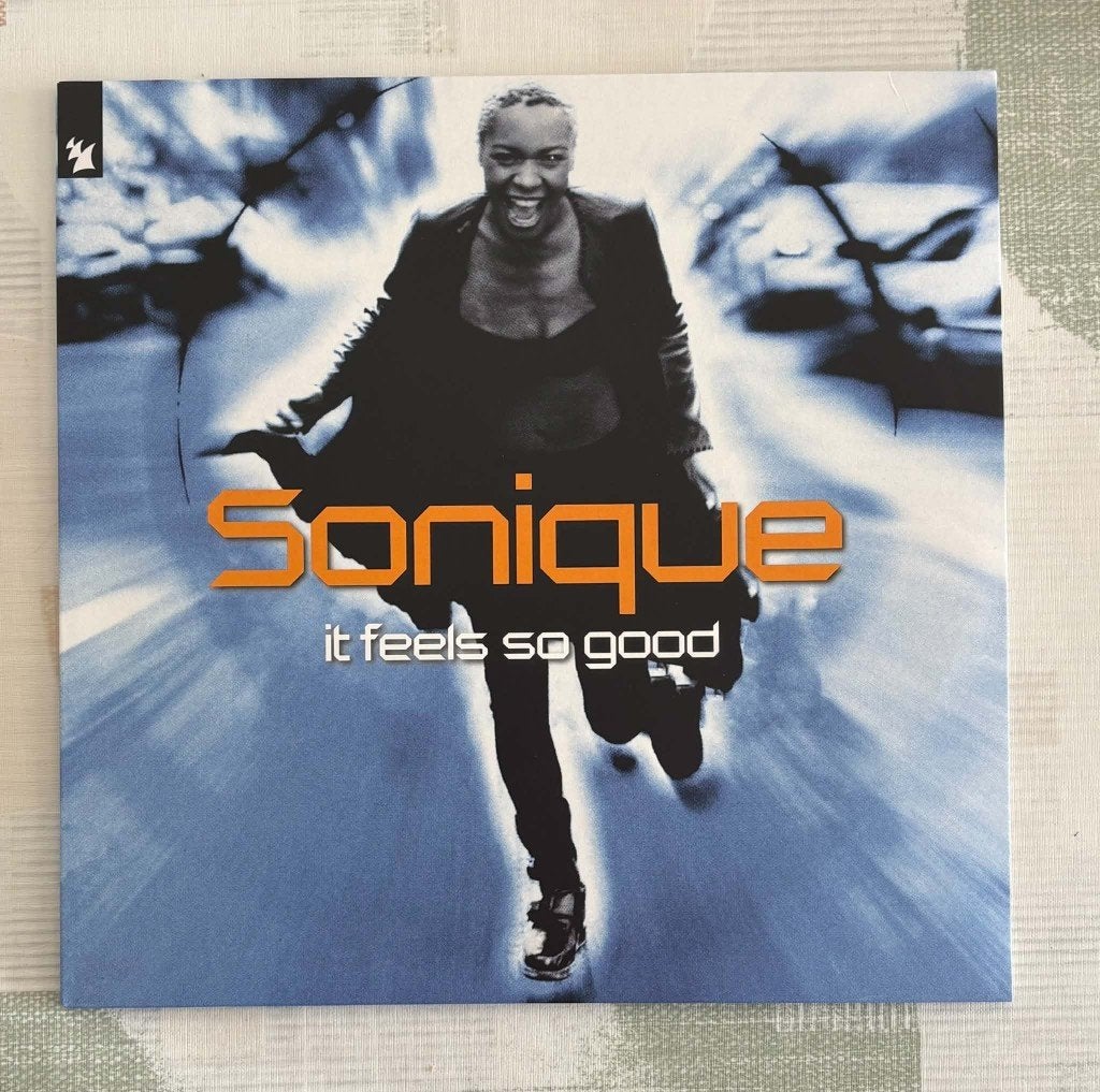 Sonique - It Feels So Good (Turquoise blue vinyl) (MV), 12 pouces, Enlèvement ou Envoi, Dance, Comme neuf