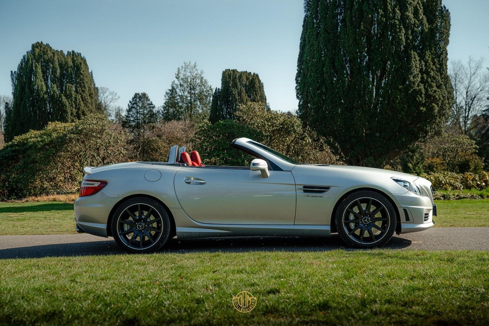 Mercedes-Benz SLK 55 AMG, Autos, Argent ou Gris, Achat, Cabriolet, Electronic Stability Program (ESP)