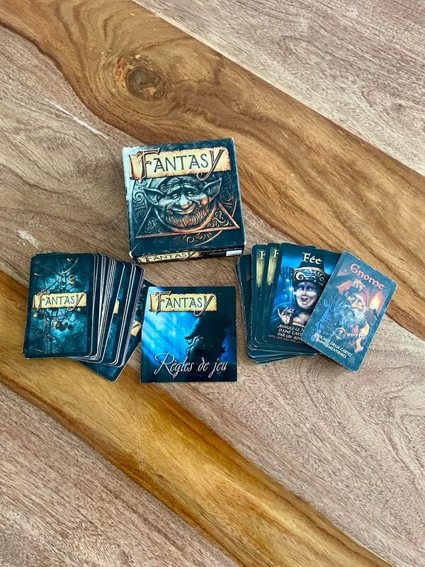 Fantasy – Asmodée / Sylvie Barc – Ancienne édition, Trois ou quatre joueurs, Enlèvement, Neuf, ASMODEE