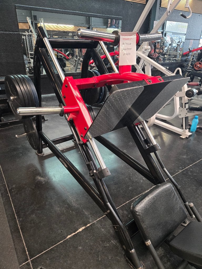 leg press plate loaded, Sports & Fitness, Enlèvement ou Envoi, Comme neuf, Jambes, Autres types