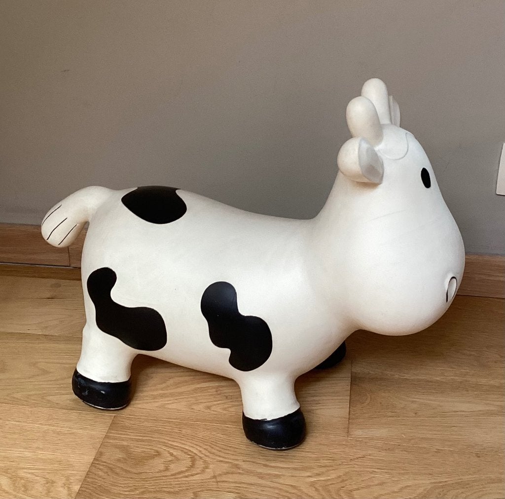 Vache Skippy sauteur de Tryco, Kinderen en Baby's, Speelgoed | Overig, Ophalen, Gebruikt, Jongen of Meisje
