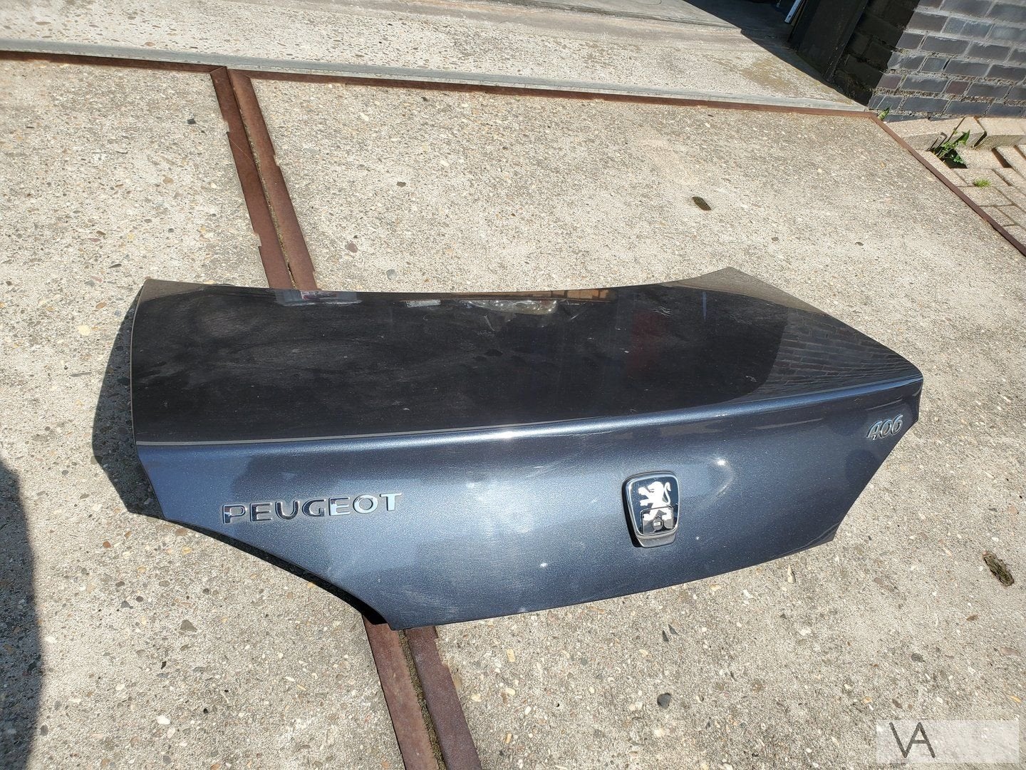 Peugeot 406 coupe 1997 - 2005 achterklep kofferdeksel grijs, Auto-onderdelen, Gebruikt, -, Ophalen of Verzenden, Achter