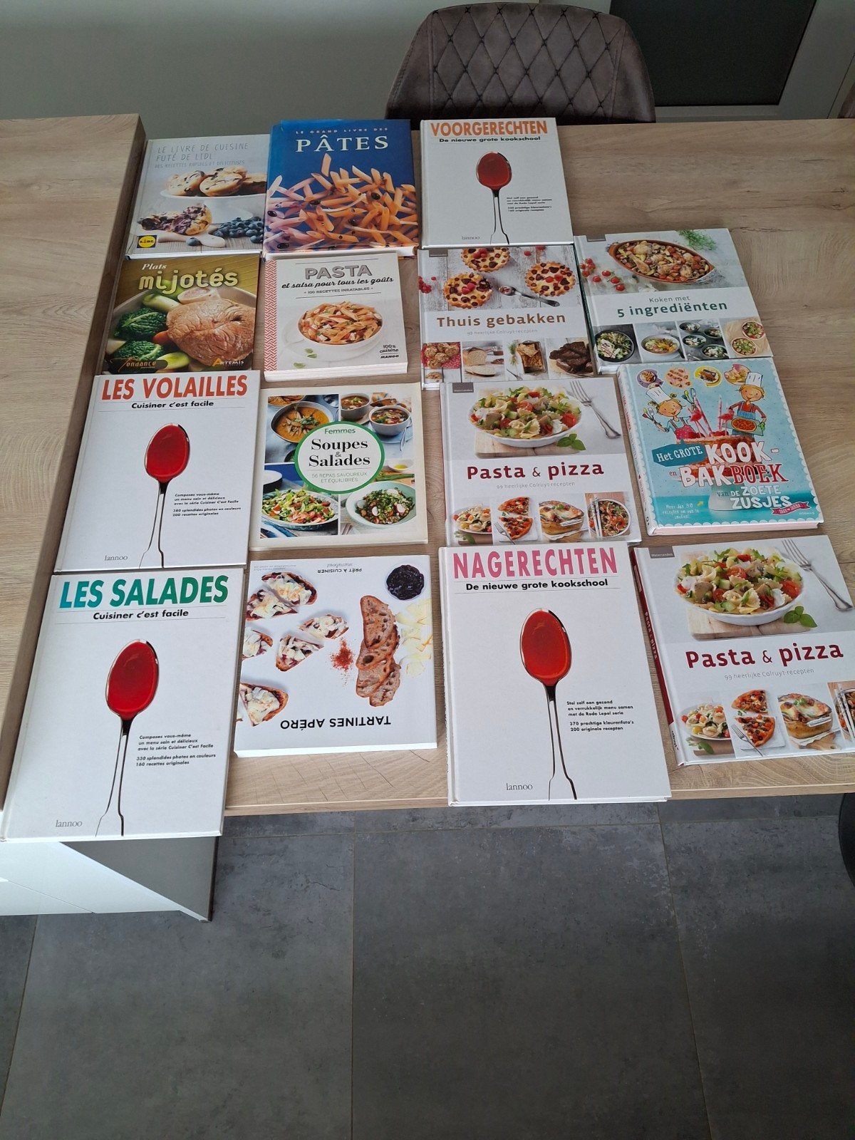 kookboeken, Ophalen, Zo goed als nieuw