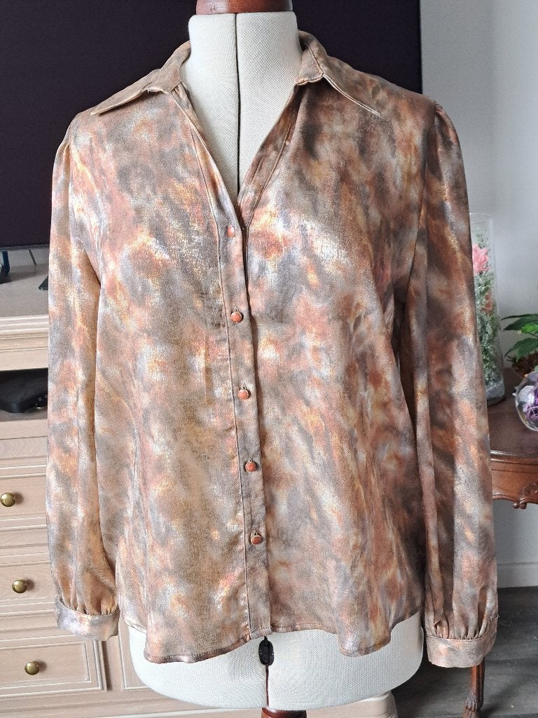 chemisier dame, Taille 46/48 (XL) ou plus grande, Enlèvement ou Envoi, Amelie, Comme neuf