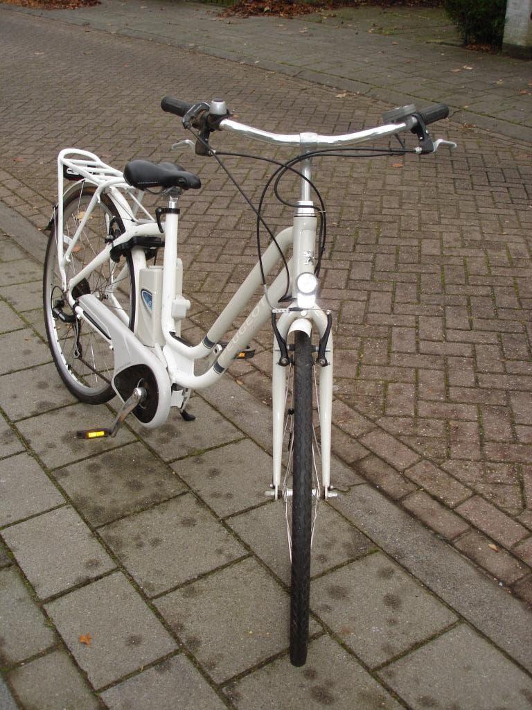 Flyer model elektrische fiets middenmoter merk Peugeot, 47 tot 51 cm, Ophalen, Gebruikt