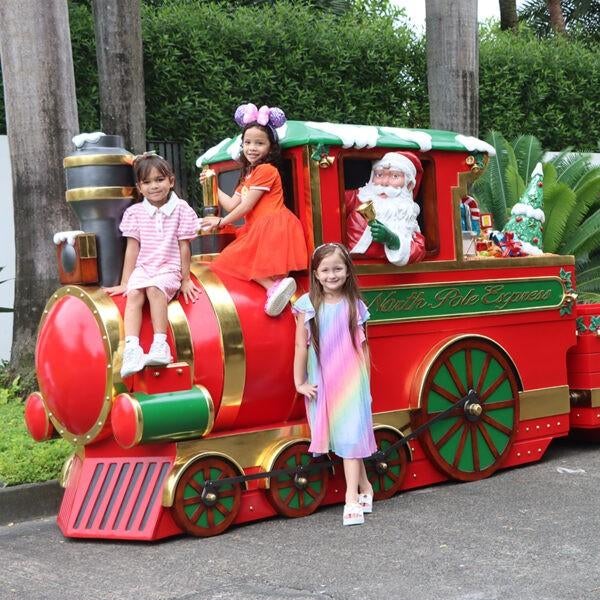 North Pole Express - Locomotive - Noël - Train du Père Noël, Enlèvement, Neuf
