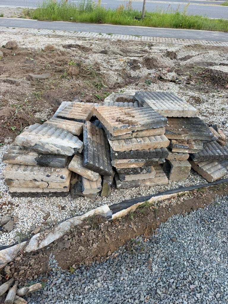 Gratis Steenpuin, Jardin & Terrasse, Pavé & Dalles, Utilisé, Autres types, Pierre naturelle, Enlèvement