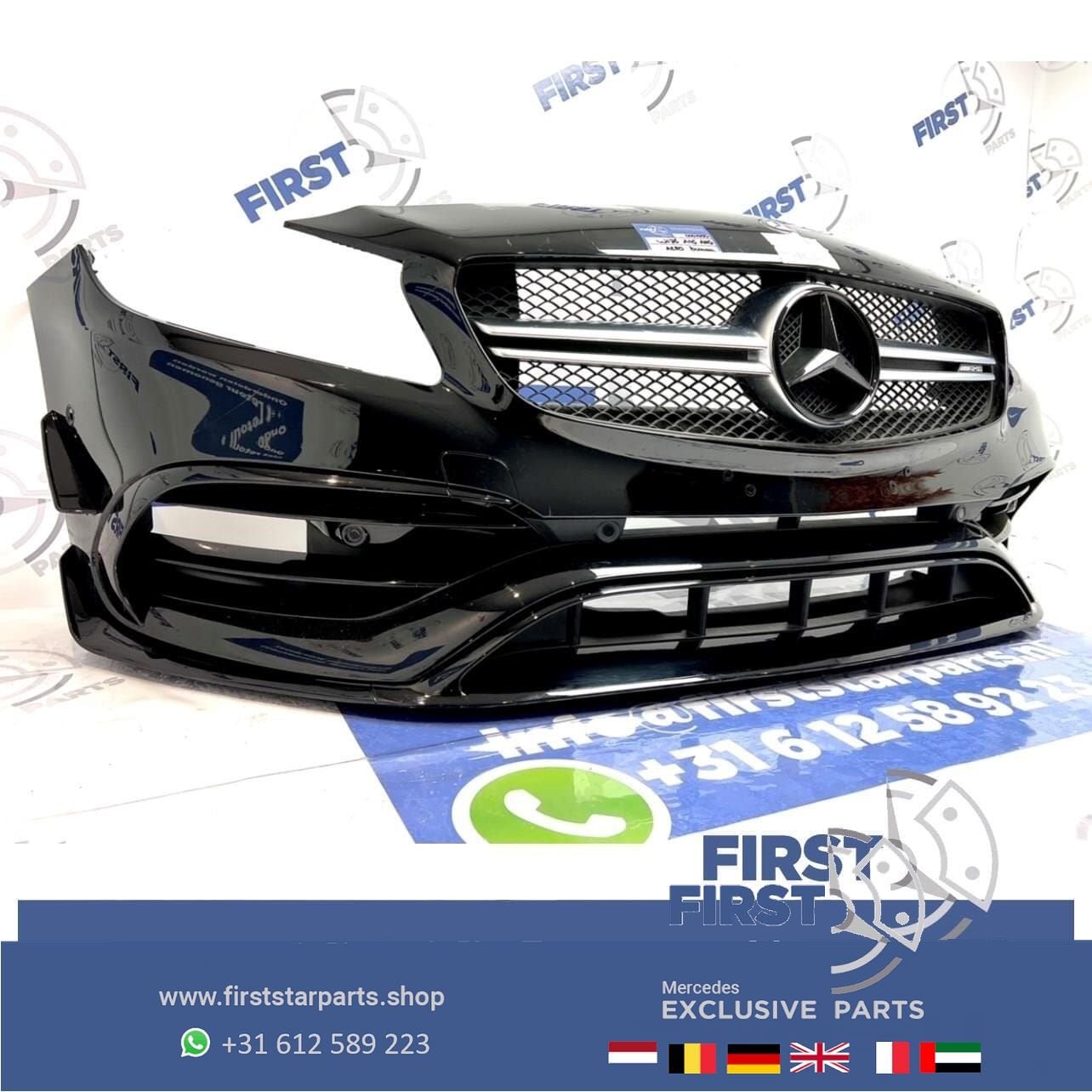 W176 FACELIFT A KLASSE 2018 A45 AMG PERFORMANCE VOORBUMPER Z