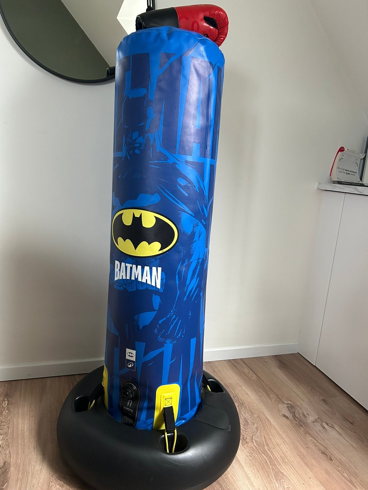 Batman Bokszal decathlon, Ophalen, Zo goed als nieuw, Bokshandschoenen