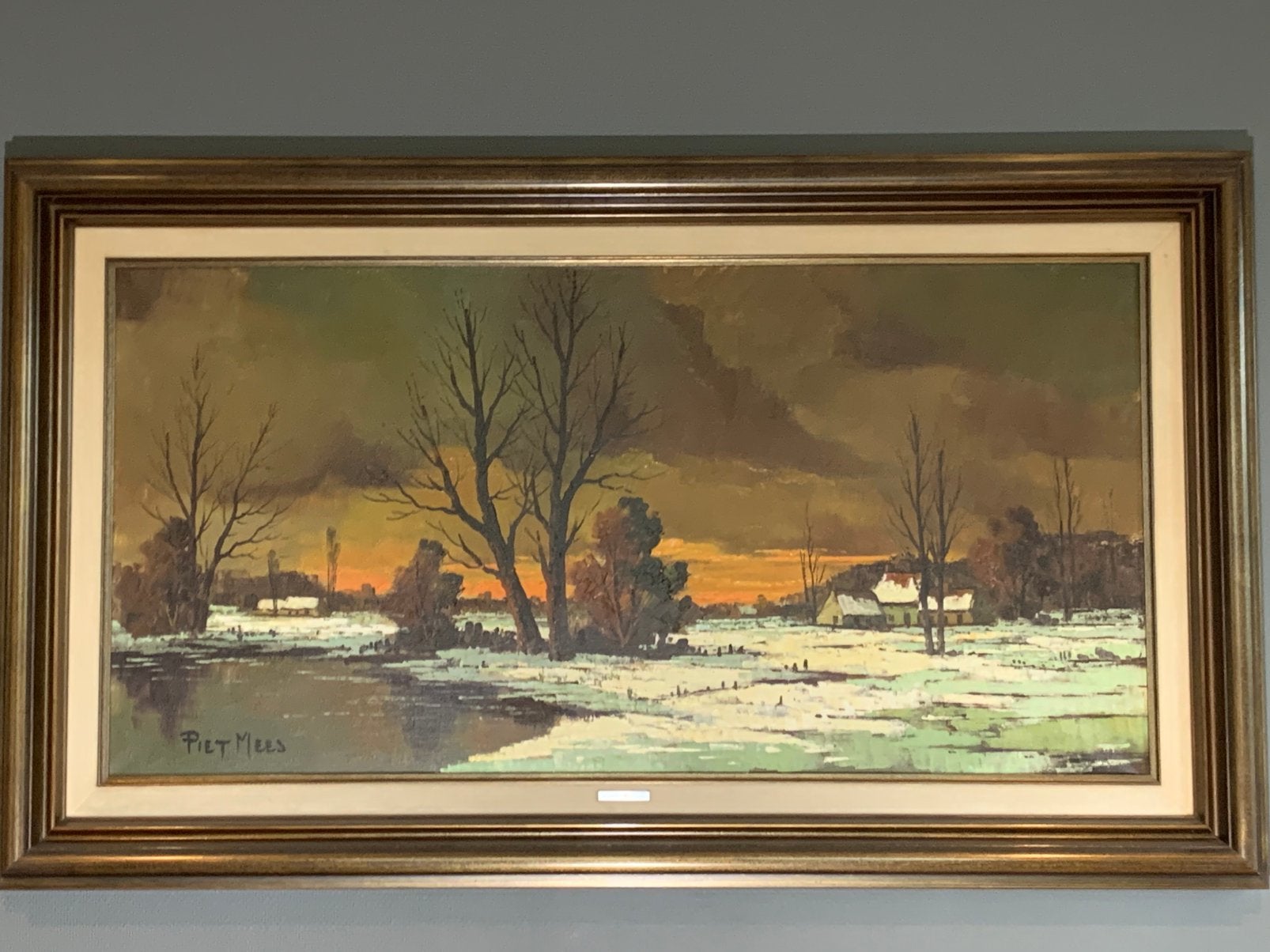 Lot schilderijen: Piet Mees , H Kok , Van de Gehuchte, Antiek en Kunst, Kunst | Schilderijen | Klassiek, Ophalen