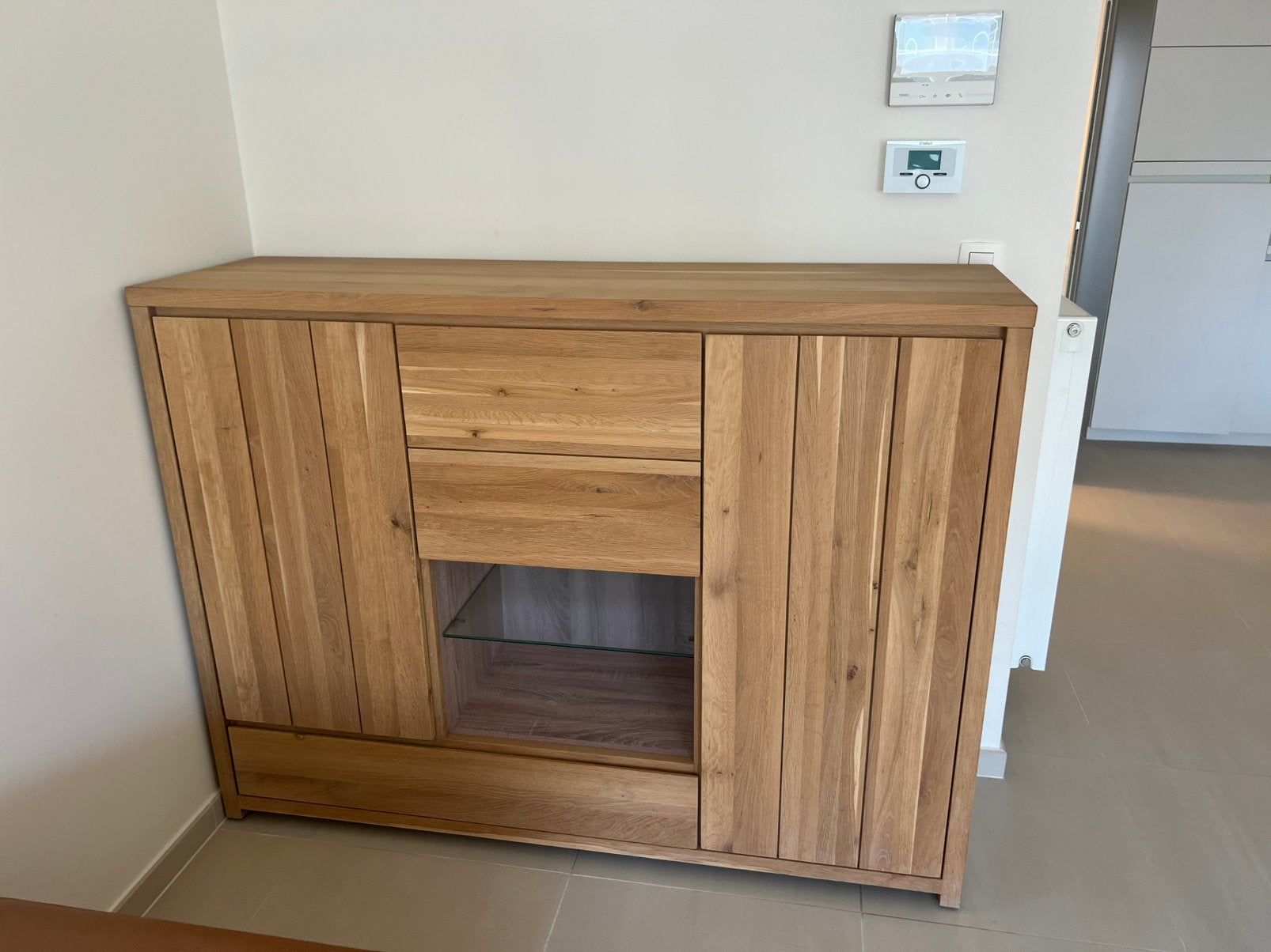 Armoires et table en teck, Maison & Meubles, Enlèvement, Comme neuf