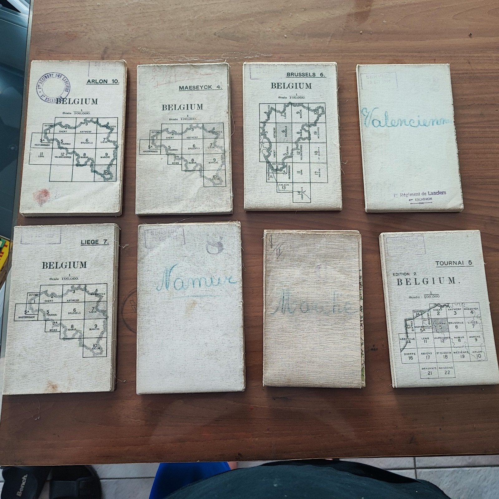 plans, villes, première guerre mondiale, type de linge, bure, Collections, Enlèvement ou Envoi