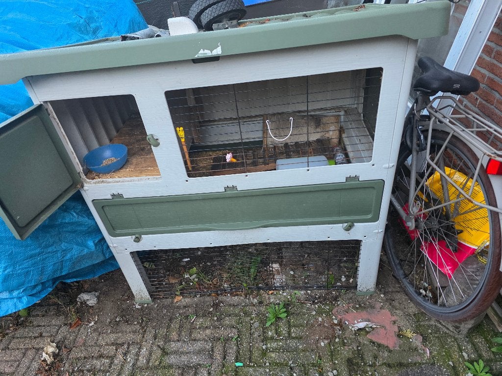 Konijnenhok, Dieren en Toebehoren, Ophalen, Gebruikt, Hok, Konijn