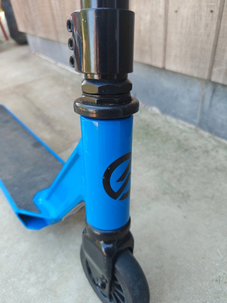 STEP scooter MF 1 Blauw, Fietsen en Brommers, Ophalen, Gebruikt