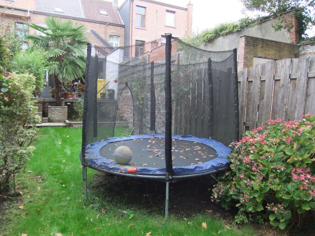 trampoline, Enlèvement, Utilisé