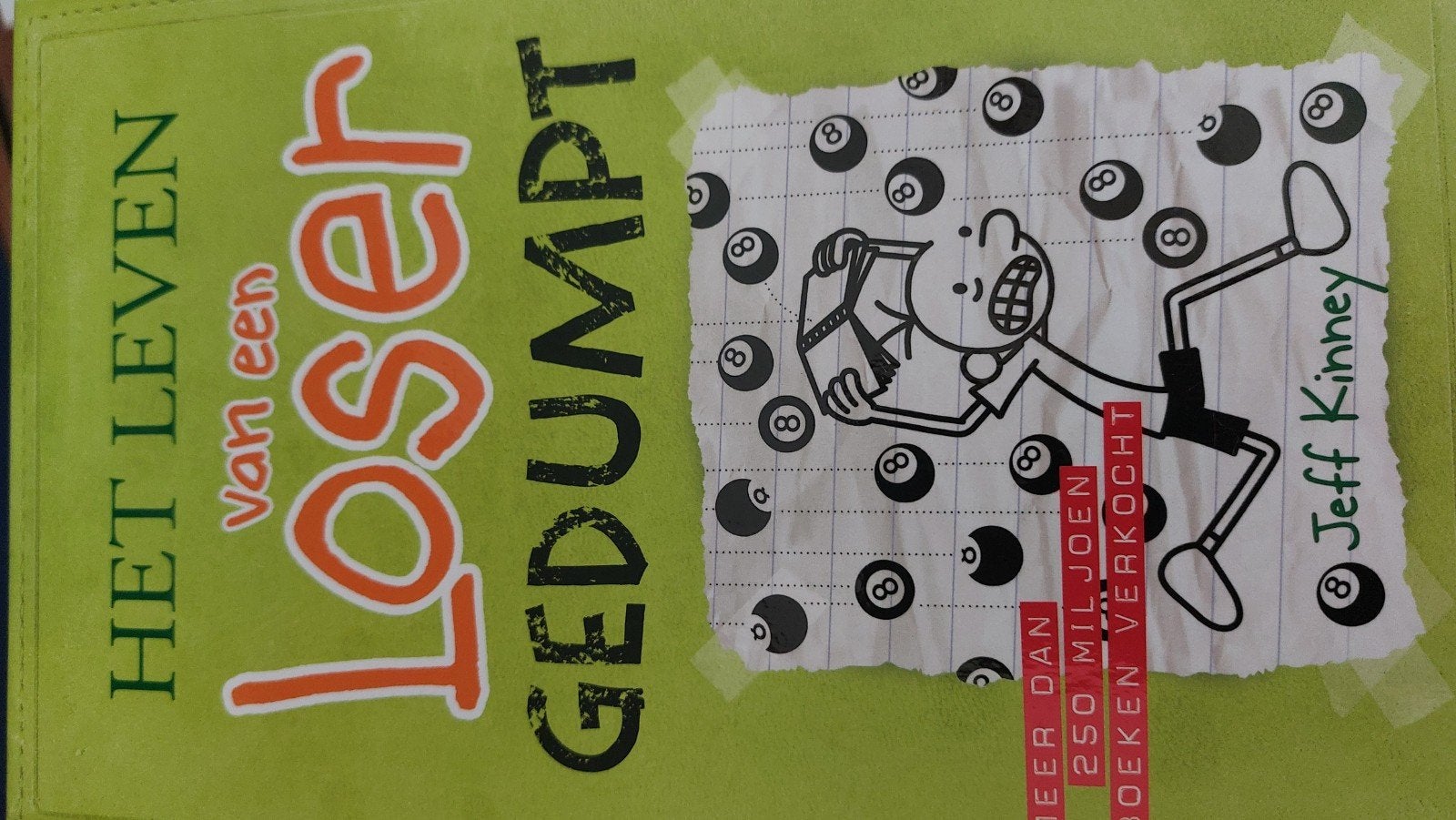 Jeff Kinney - het leven van een loser Gedumpt, Ophalen, Jeff Kinney