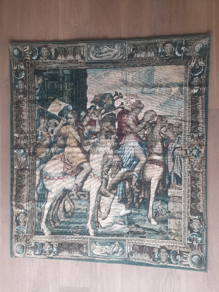 Wandtapijt Les Heraults - met de hand gemaakt, Ophalen