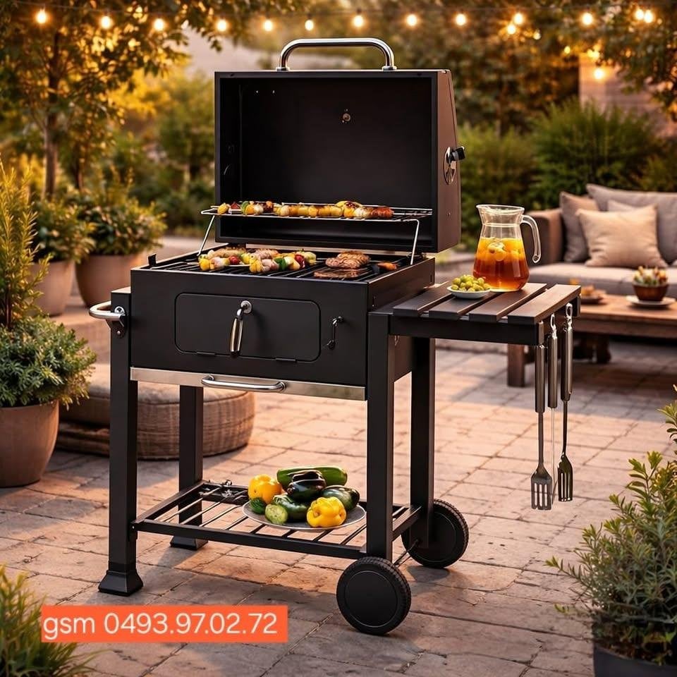BBQ NIEUW IN DE DOOS, Tuin en Terras, Houtskoolbarbecues, Ophalen, Nieuw