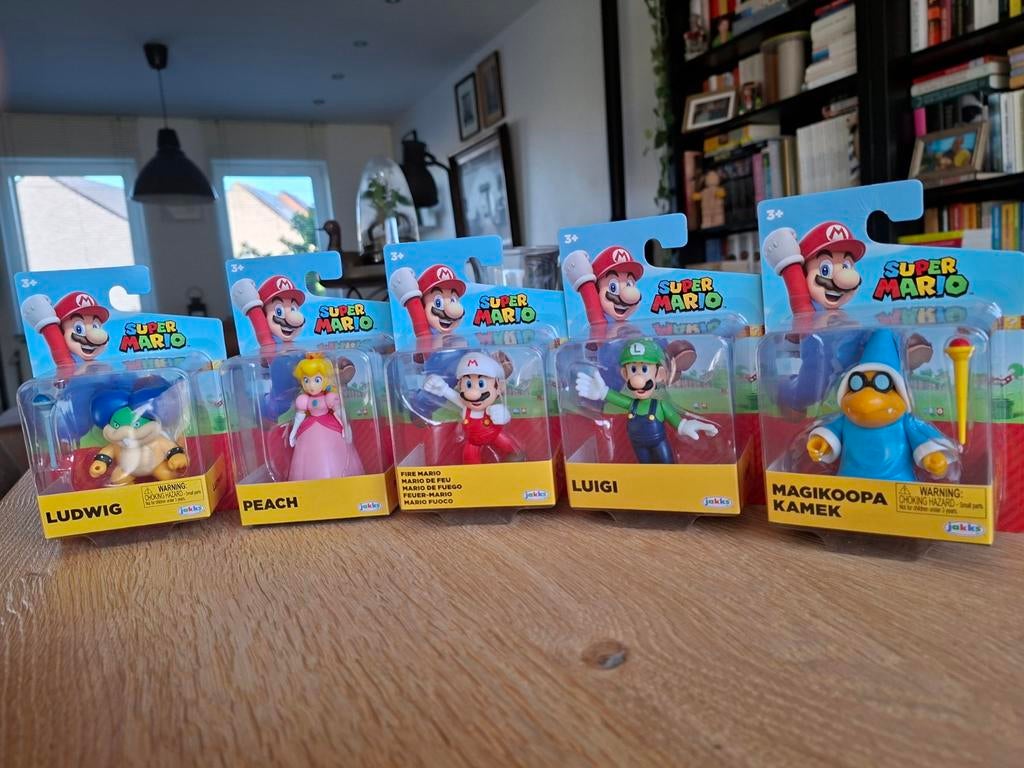 Super Mario x5 figuren (complete serie - nieuw), Verzamelen, Ophalen, Nieuw