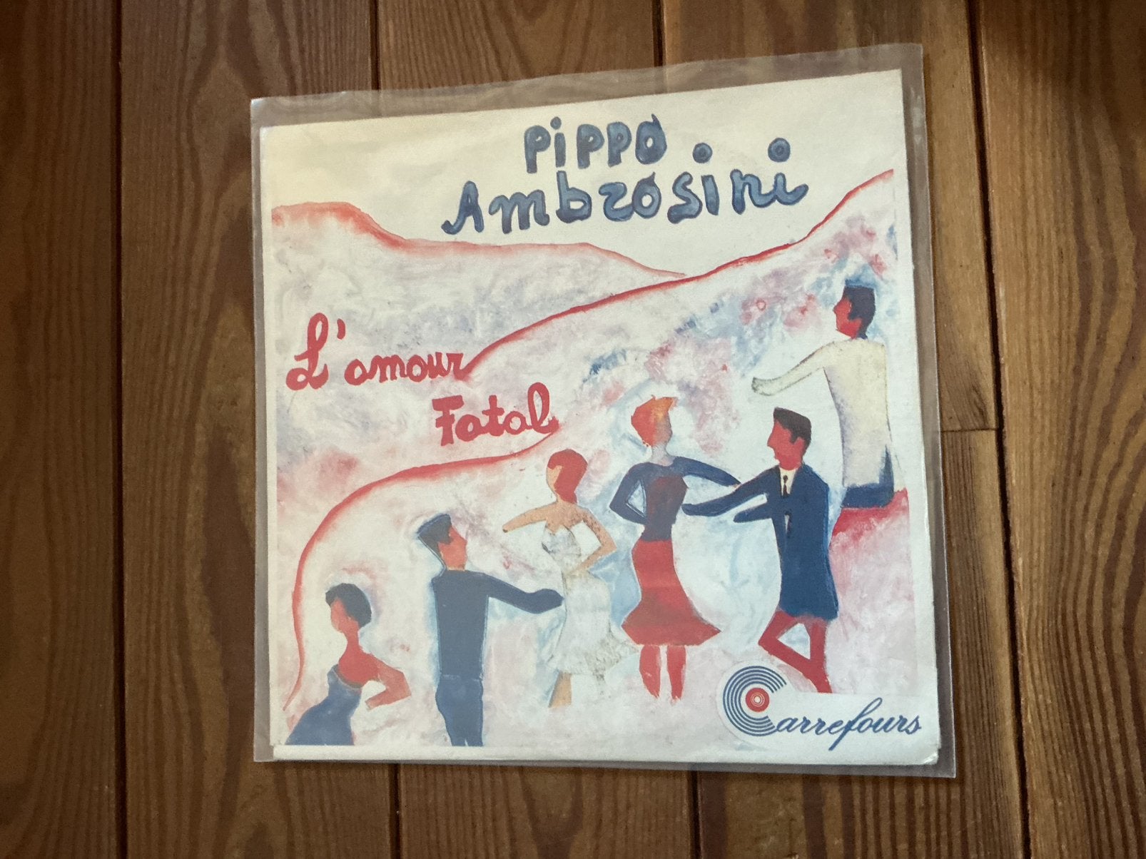 7” Pippo Ambrosini - l’amour fatal, Ophalen of Verzenden, Gebruikt